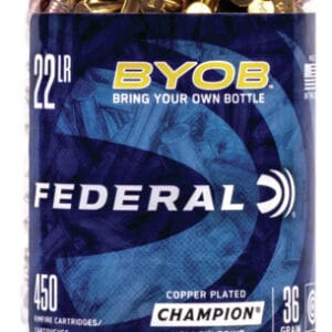 FEDERAL AMMO 22 LR 36Gr CPHP 450CT BYOB BKT 450rd