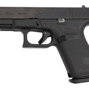 Glock 19 Gen5 AUS Used 9mm , 4" Barrel, Contrast Sights, Black, 15rd