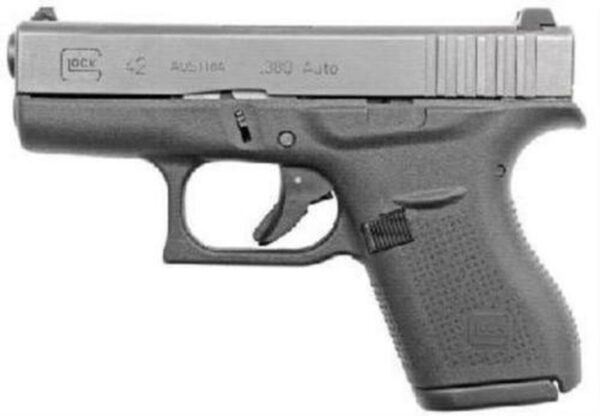 Glock G42 380 ACP 3.25" Barrel Black 6rd