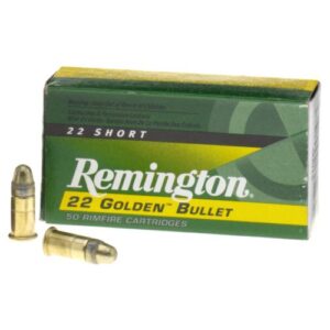 REMINGTON AMMO 22 Short Golden Bullet High Velocity 29GR 50rd