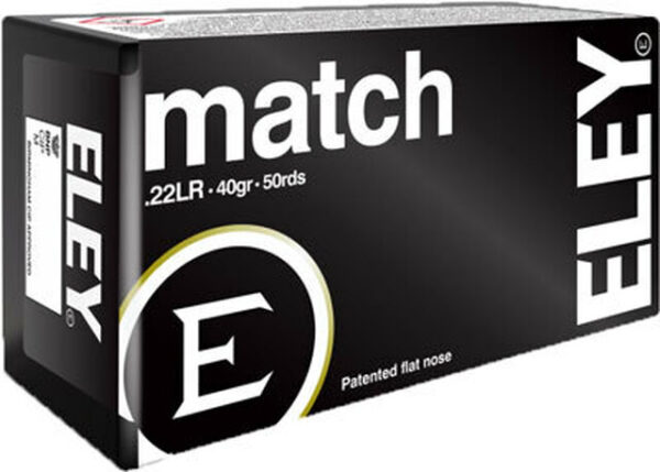 Eley 22LR 40gr, Match, 50rd Box