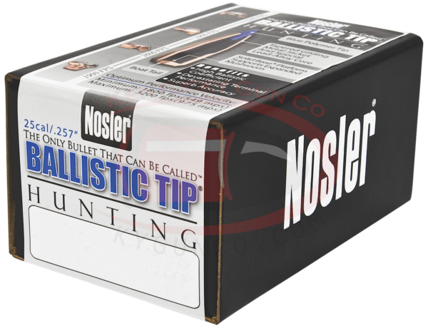 NOSLER 25 Cal 10Gr Ballistic Tip 50 round