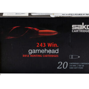 Sako .243 Win 100gr Gamehead 20 round Box