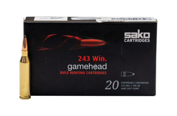 Sako .243 Win 100gr Gamehead 20 round Box